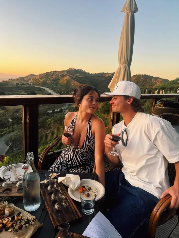 Grace with her boyfriend Blake Hooker